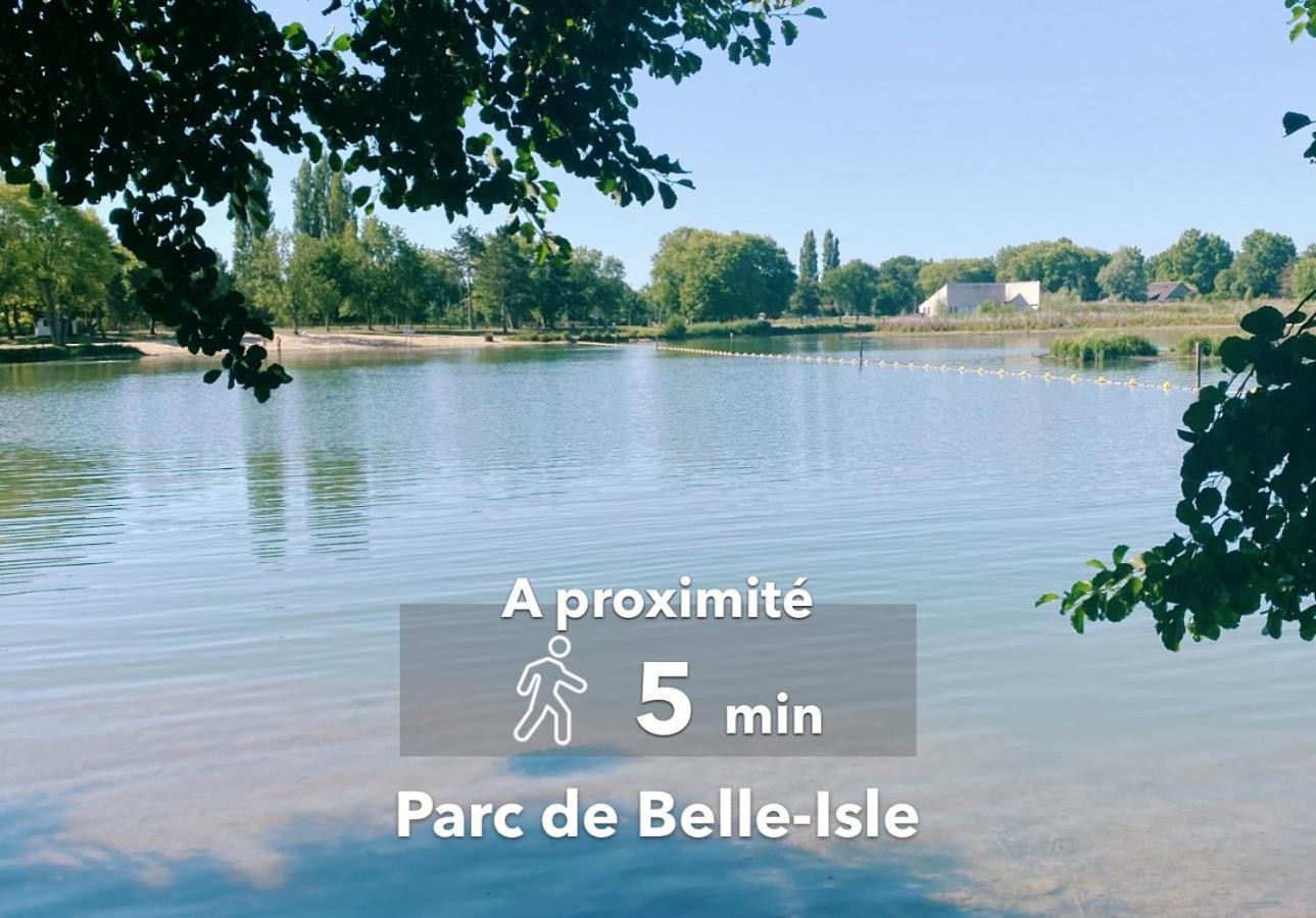 Le Boheme ⸱ Stationnement Gratuit ⸱ Fibre Lägenhet Déols Exteriör bild
